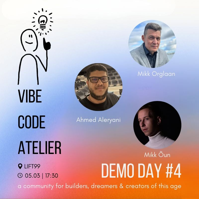 Sparkly.hr on Stage Among Vibe Coders — Vibe Code Atelier Demo Day #4